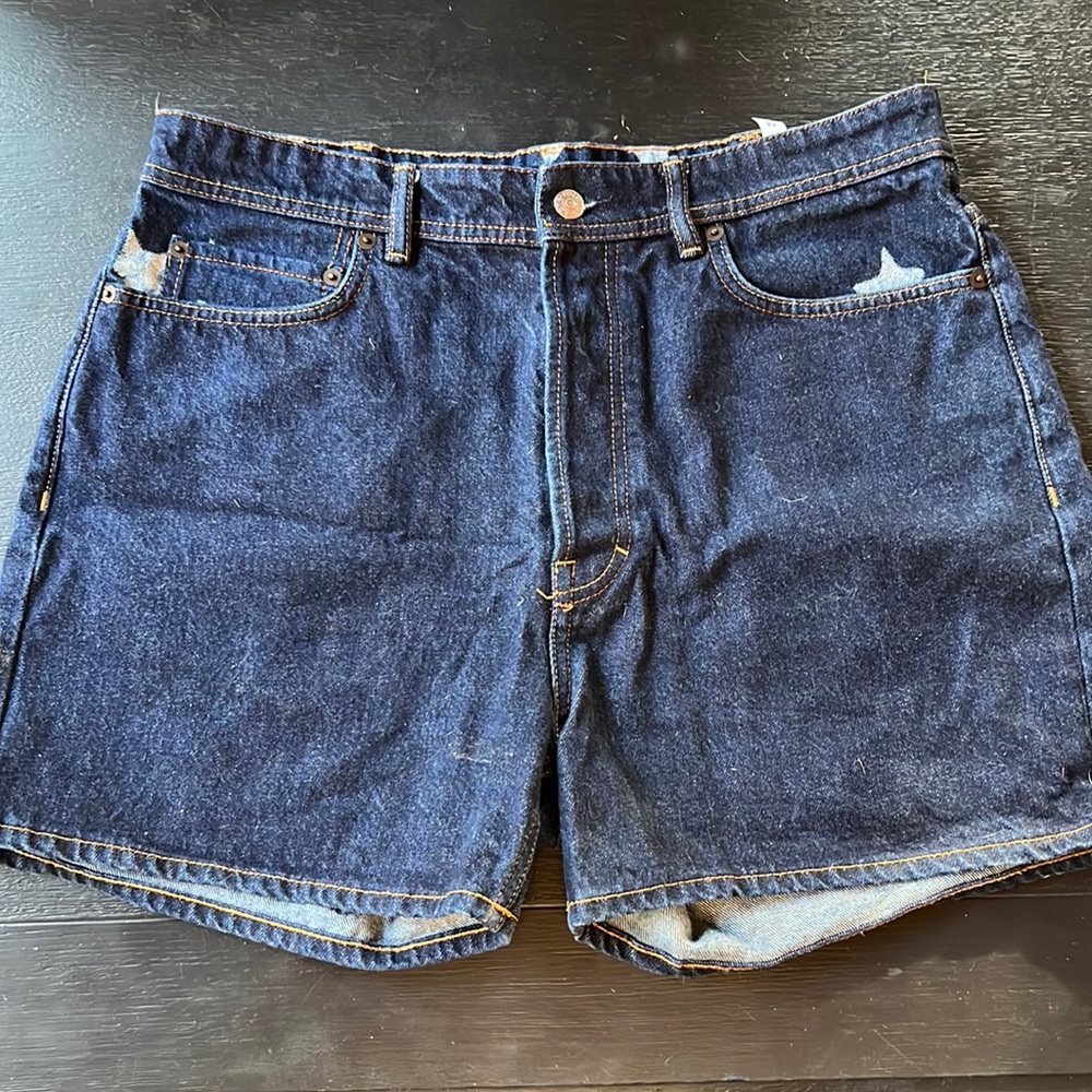 Acne studio canoe star shorts